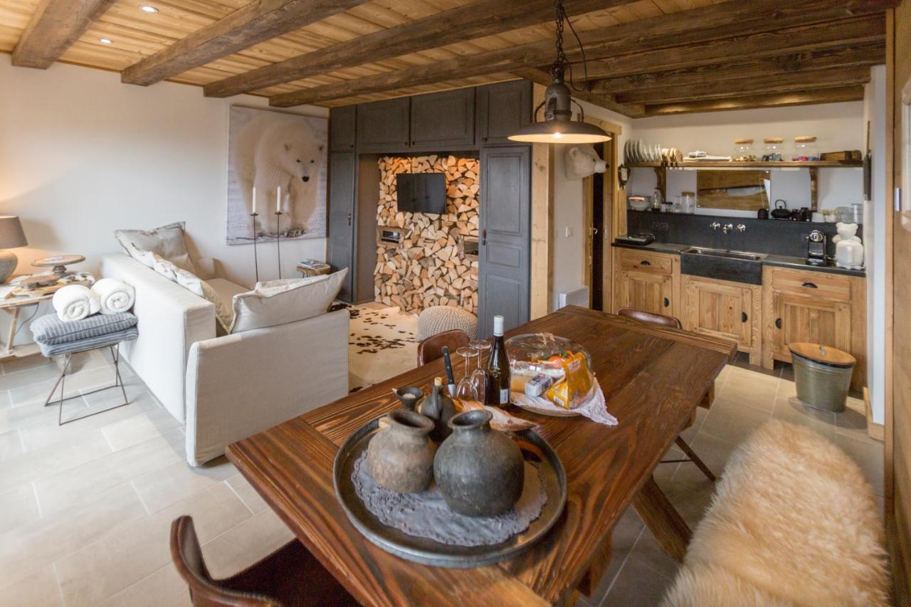 L'Ours Blanc Lodge Le Biot Εξωτερικό φωτογραφία
