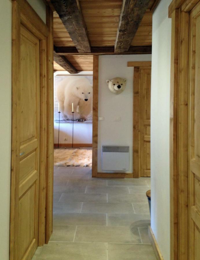 L'Ours Blanc Lodge Le Biot Εξωτερικό φωτογραφία