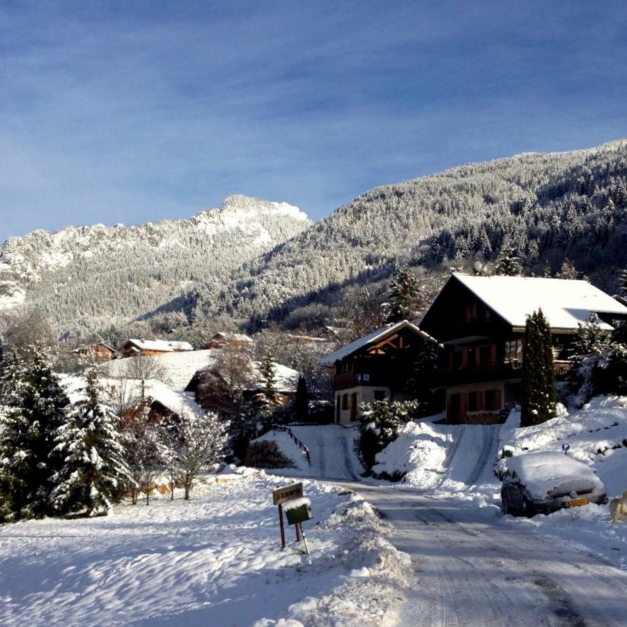 L'Ours Blanc Lodge Le Biot Εξωτερικό φωτογραφία